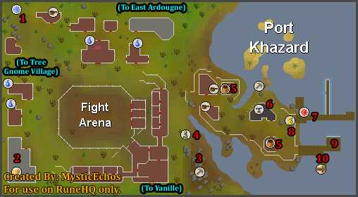 Port Khazard Map