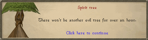 Spirit tree message