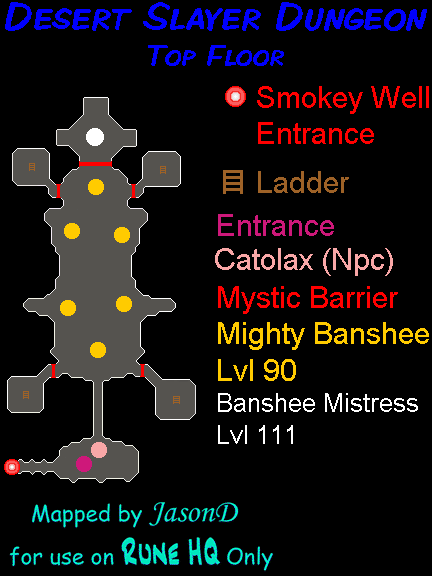 Desert Slayer Dungeon Top Floor
