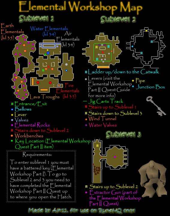 Elemental Workshop Map