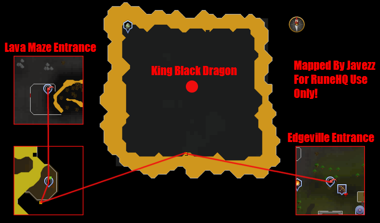 King Black Dragon Lair Map
