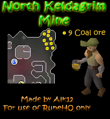 North Keldagrim Mine Map