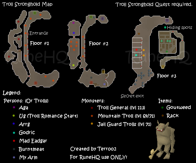 Troll Stronghold Map