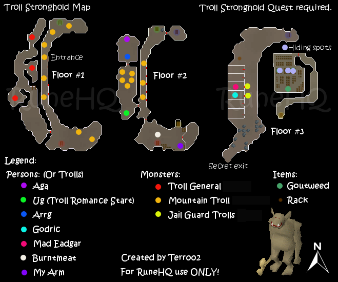 Troll Stronghold Map