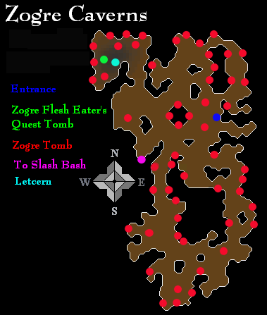 Zogre Dungeon Map