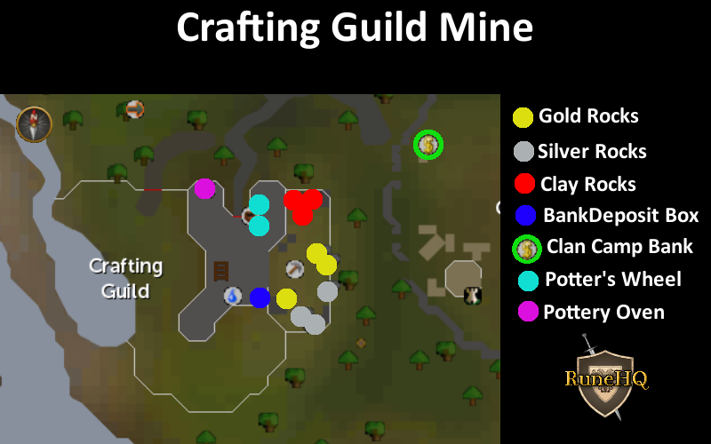 Crafting Guild Mine Map