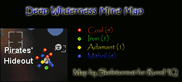 Deep Wilderness Mine Map