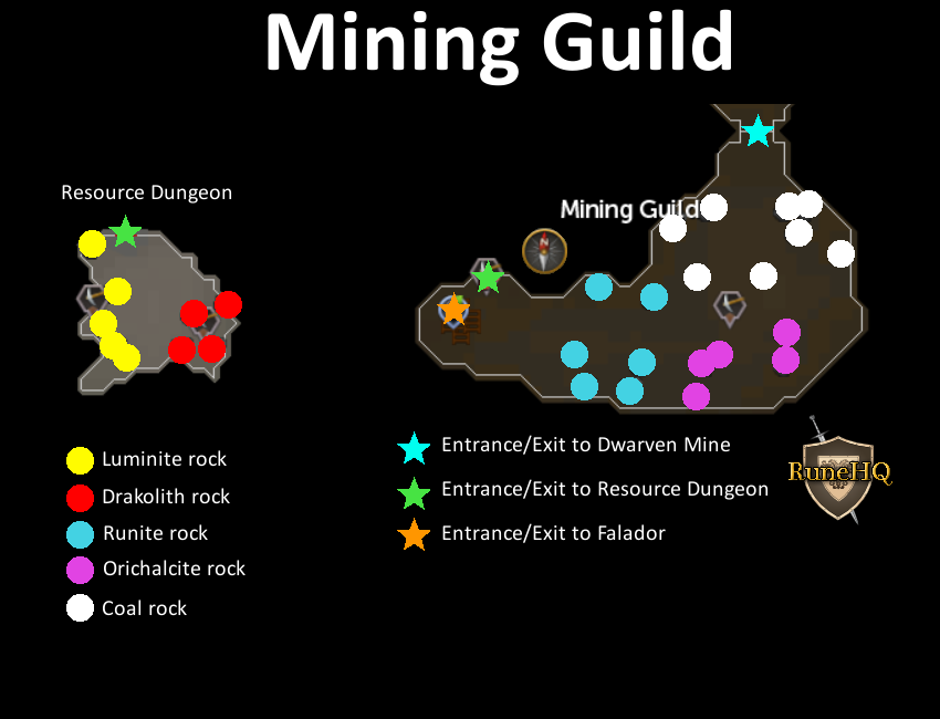 Mining Guild Map