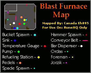 Map of Blast Furnace