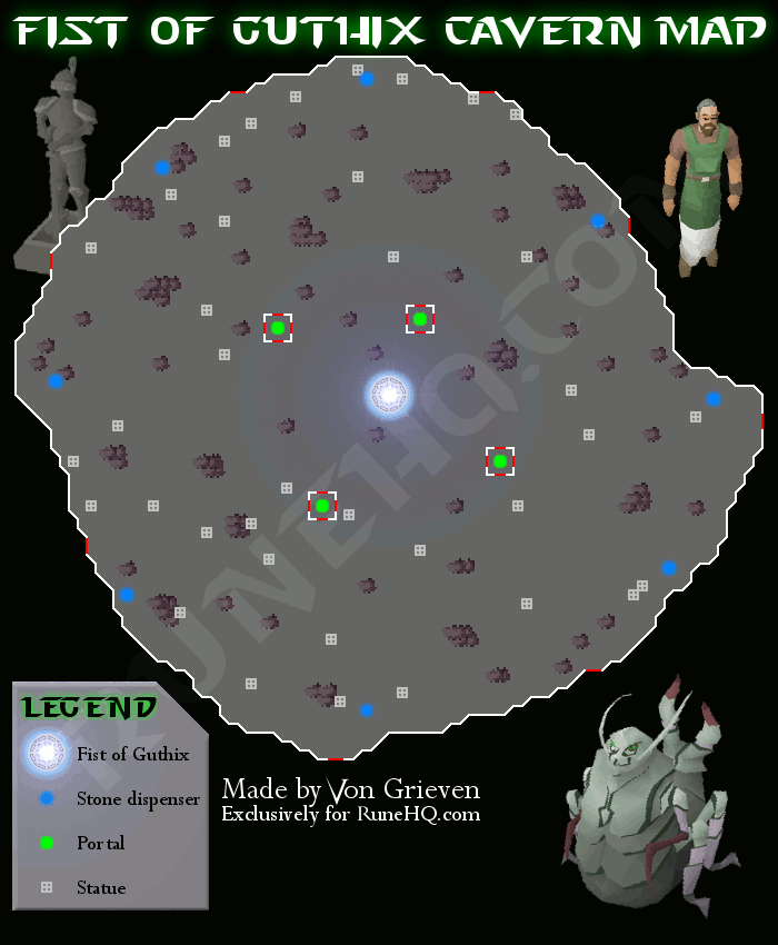 Fist of Guthix map