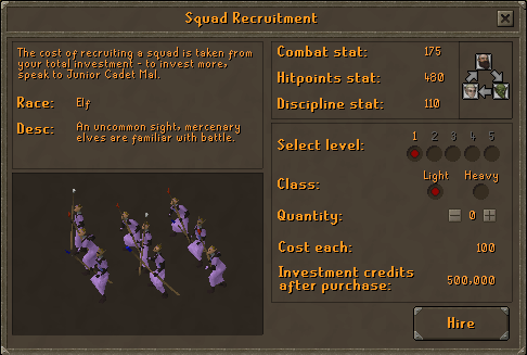 Squad Recruitment