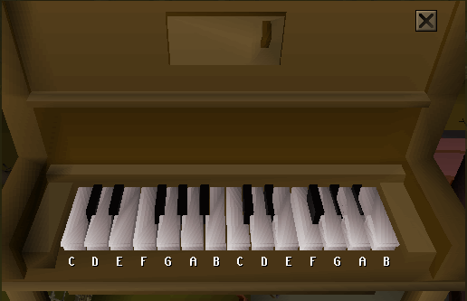 Piano Screen