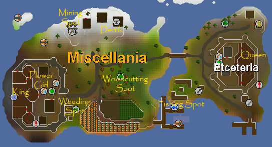 Miscellania Map
