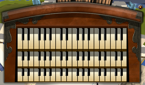 Organ Keybord