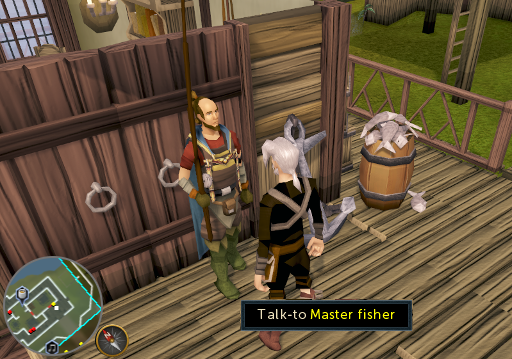 Speaking to Master Fisher