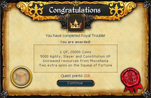 Quest Completed!
