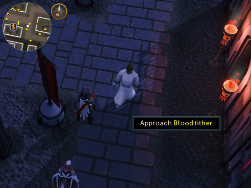 Blood tither