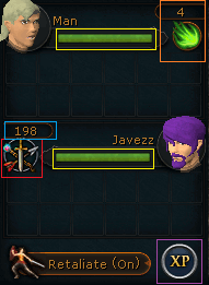 Combat interface