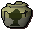 Cracked woodcutting urn