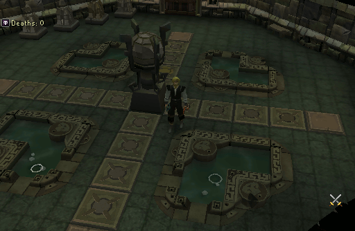Crystal lodestone puzzle