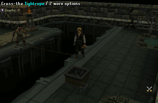 Grapple puzzle room