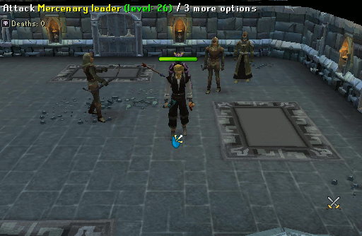 Merc leader puzzle room