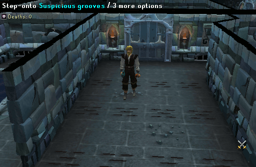 Grooves puzzle room