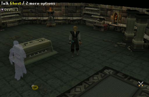 Unhappy ghost puzzle room