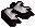 Black spikey vambs