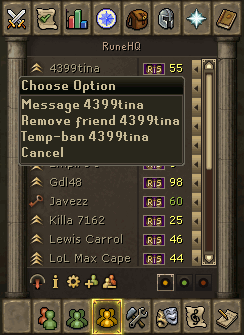 Clan Ban Button