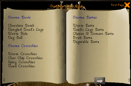 Gianne's cook book