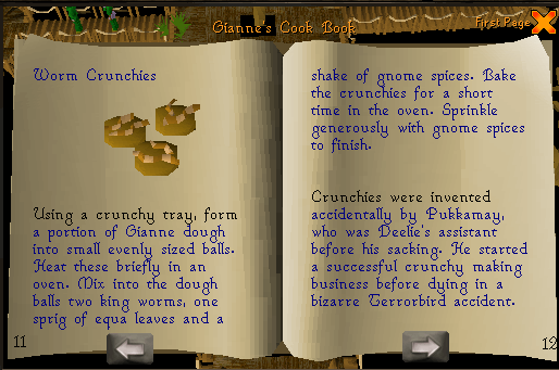 Worm crunchies