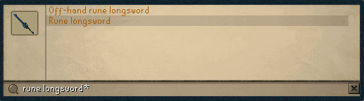 Search bar