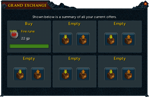 Sell bought