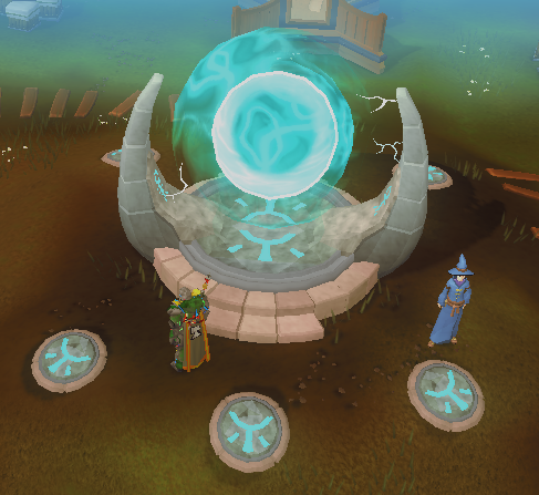 Clan camp portal