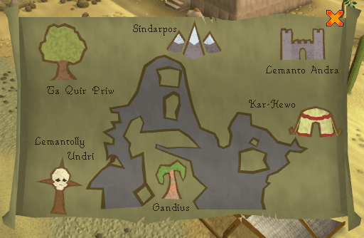 Gnome glider map pic