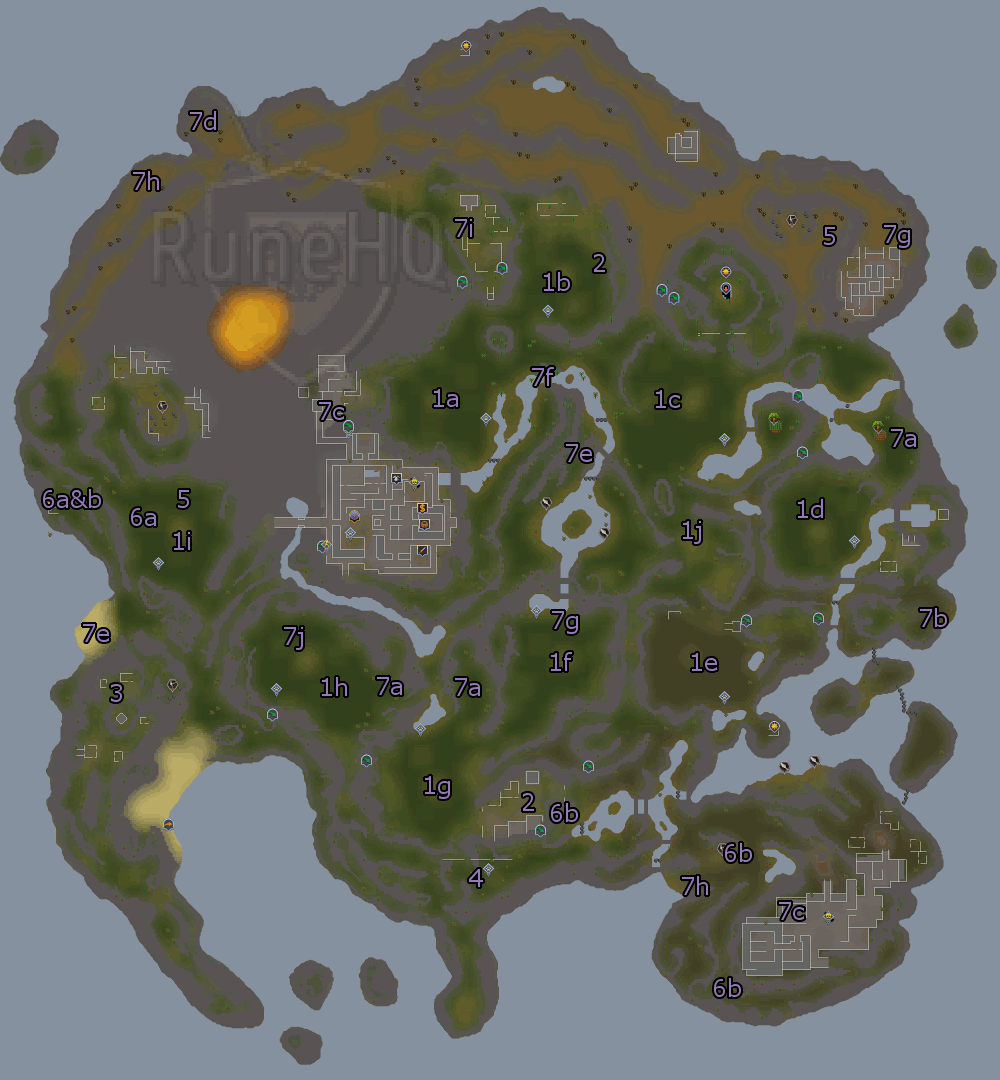 Hunter map
