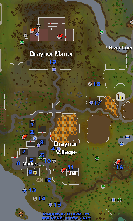 Draynor Village and Manor RuneScape Guide RuneHQ. www.runehq.com. 