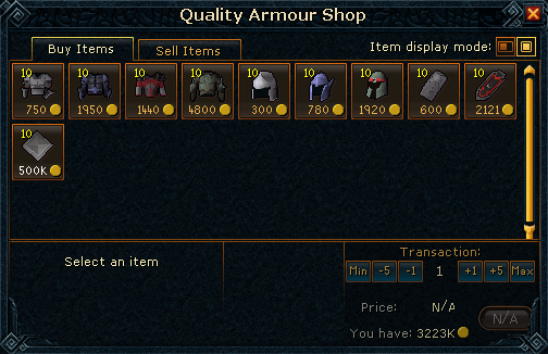Quality Armour Shop