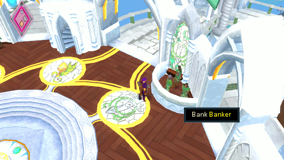 Prifddinas Bank and Grand Exchange