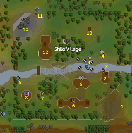 Shilo Village Map