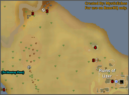 Ruins of Uzer - RuneScape Guide - RuneHQ