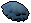 Blue blubber jellyfish