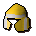 Gold helmet