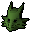 Green dragon mask