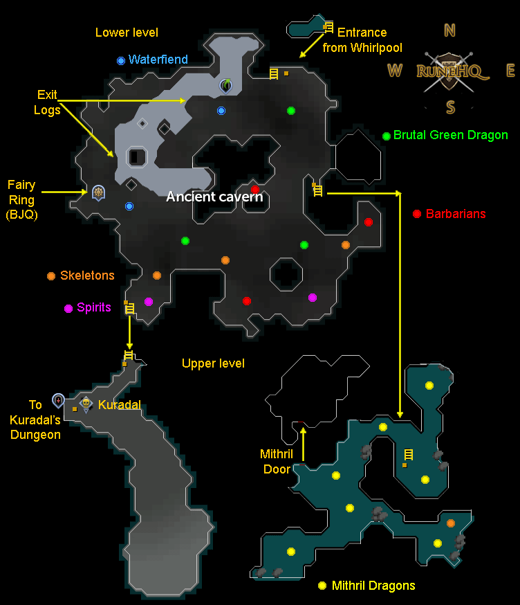 Ancient Caverns Runescape Guide Runehq