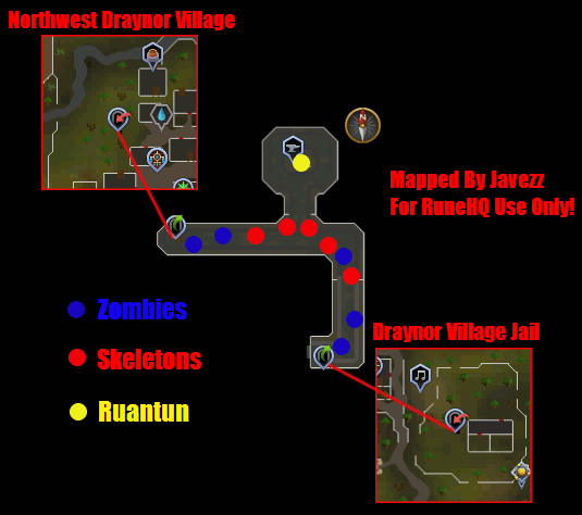 Draynor Sewers Map