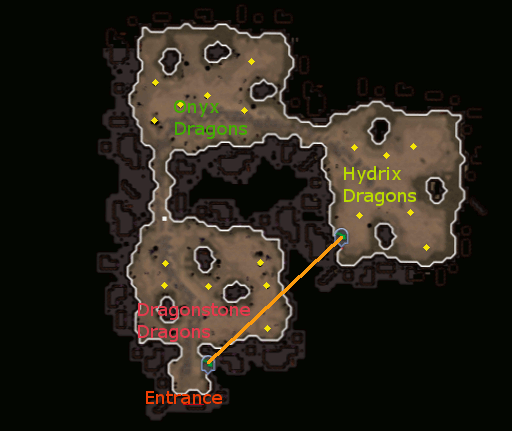 Gemstone dragon dungeon map