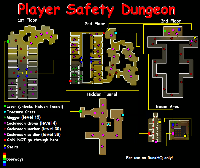 Stronghold Of Security Map Stronghold Of Player Safety - Runescape Guide - Runehq