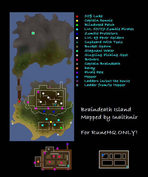 Braindeath Island Map